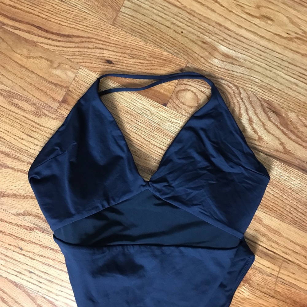 Zara NAvy Blue Women's Swimsuit NWT - Picture 2 of 5